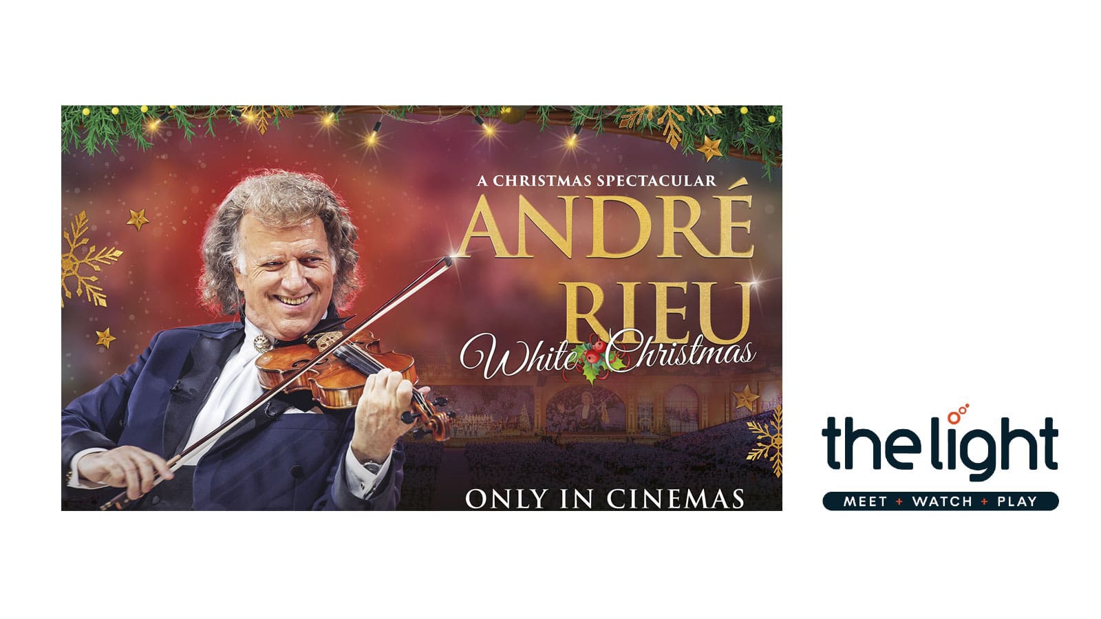 André Rieu’s White Christmas at The Light Cinema Thetford Thetford