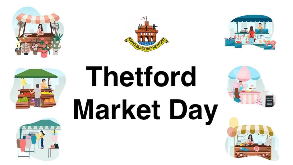 Thetford Bubbly Hub What's On and Events Market Day