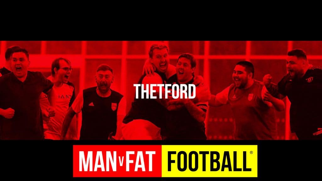 Thetford Bubbly Hub what's on and events men v fat football
