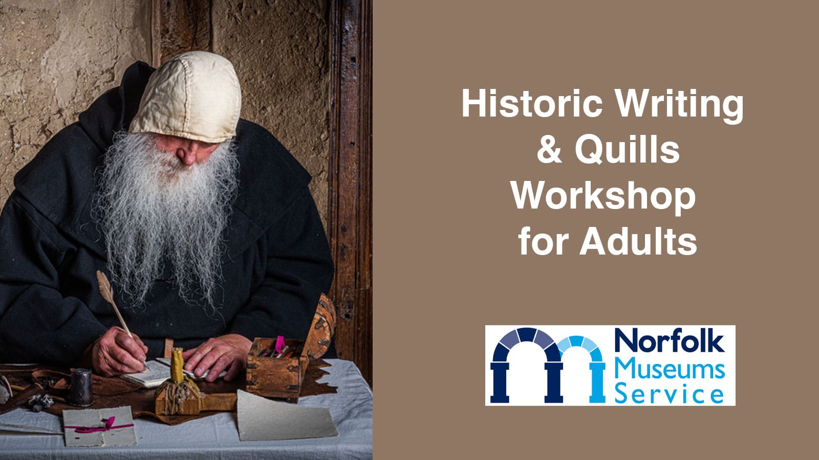 Historic Writing and Quills Workshop for Adults at Ancient House Museum ...