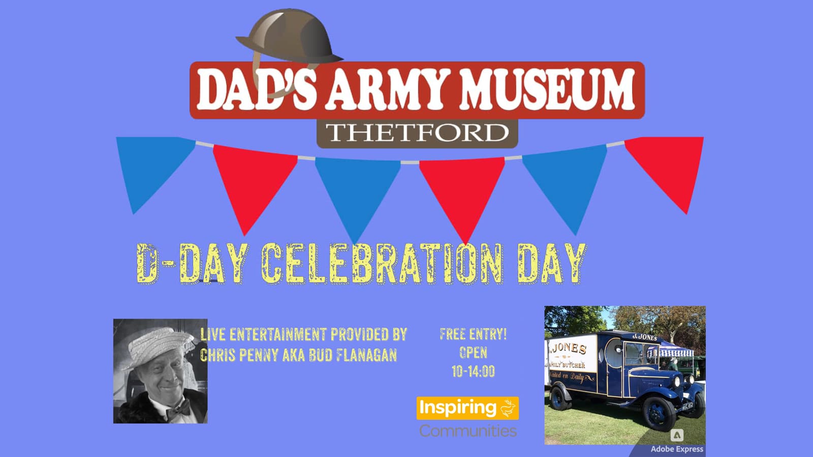 Thetford Bubbly Hub what's on and events Dad's Army D-Day