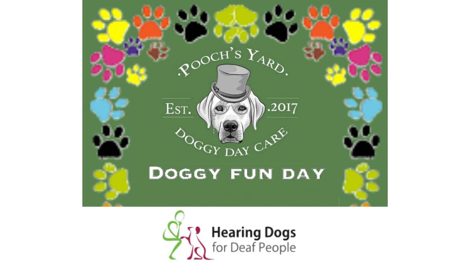Thetford Bubbly Hub what's on and events Doggy Fun Day Pooch's Yard Hearing Dogs