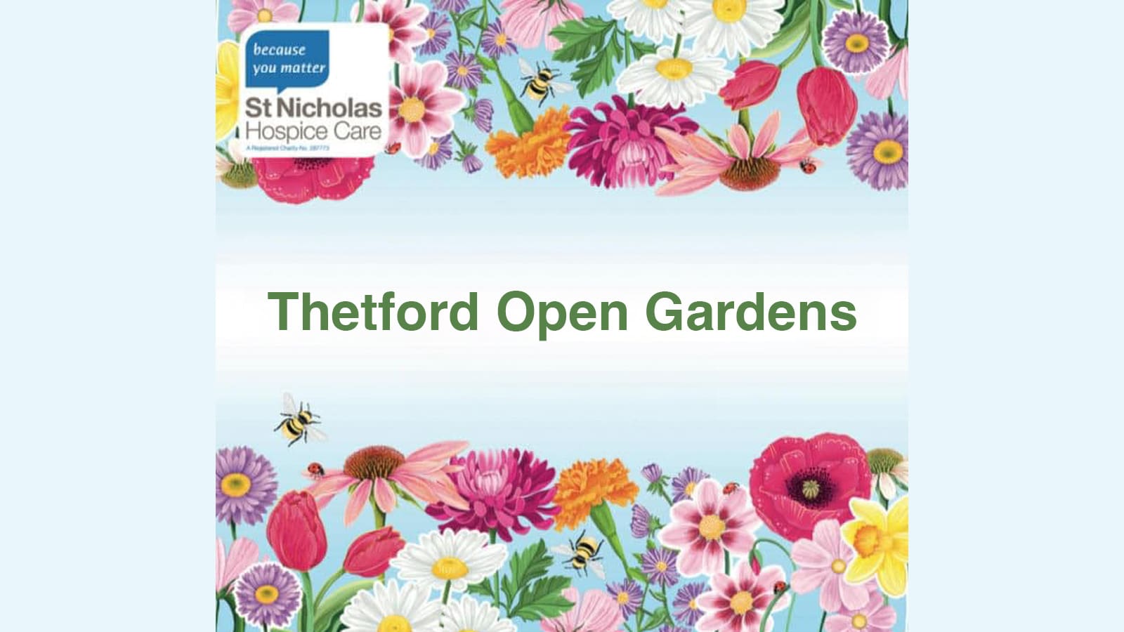 Thetford, Open Gardens, St Nicholas Hospice