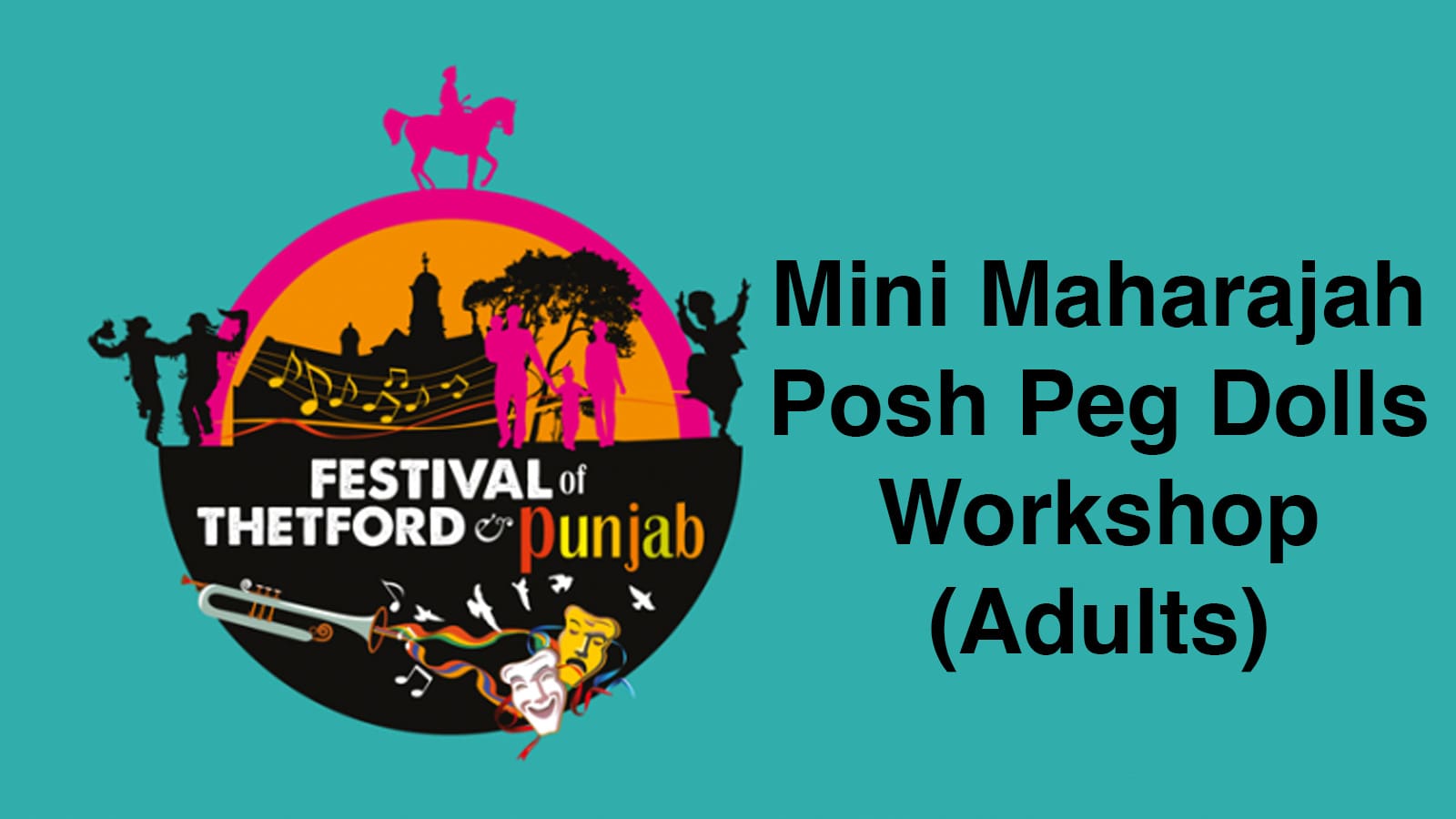 Thetford Bubbly Hub what's on and events Festival of Thetford and Ancient House Mini Maharajah Mini Peg Dolls Adults