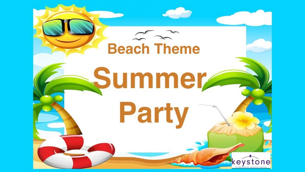 Thetford Bubbly Hub what's on and events Beach Summer Party Abbey Community Keystone