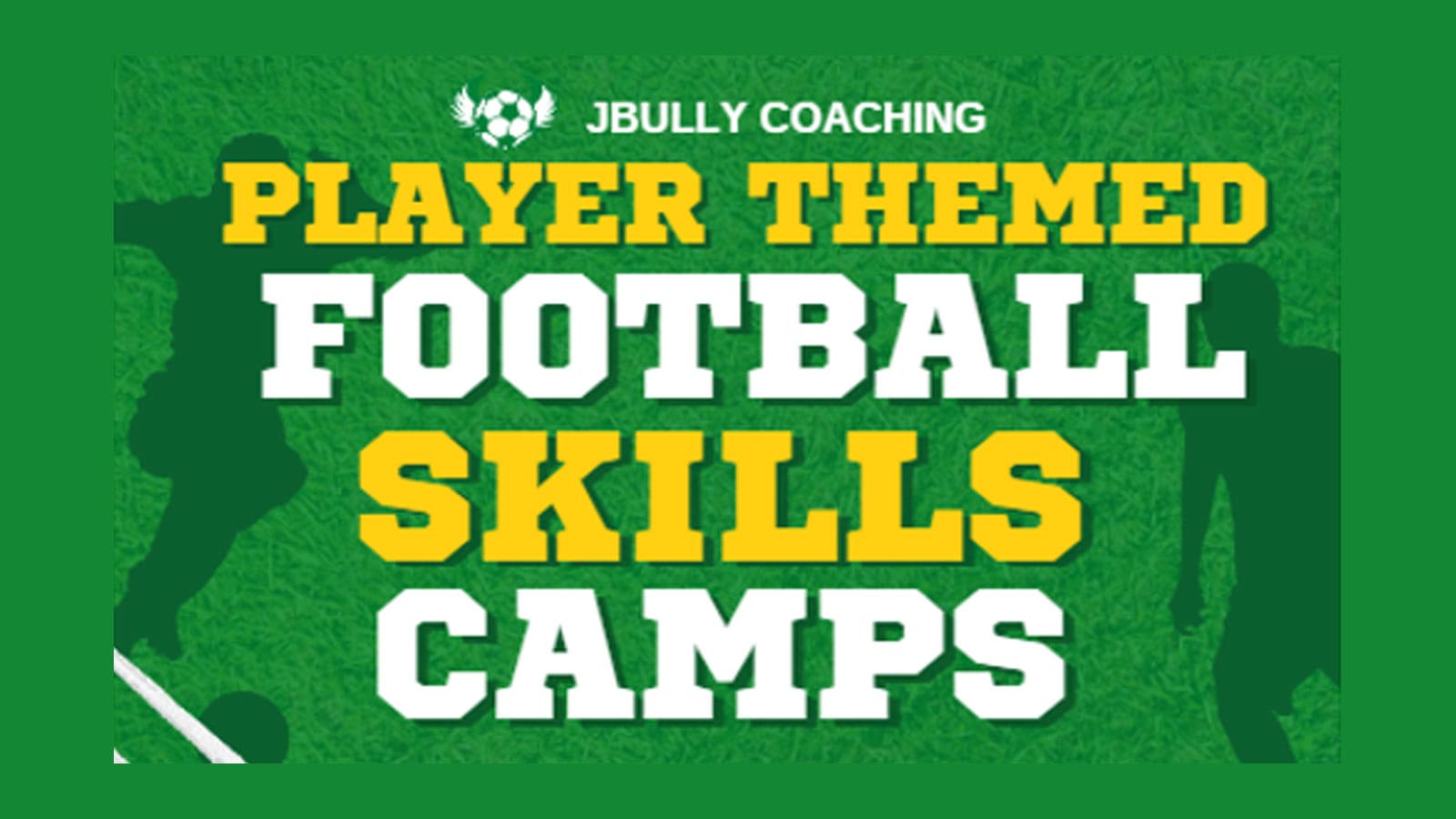 Thetford Bubbly Hub what's on and events Player Themed Football Skill Camps J Bully