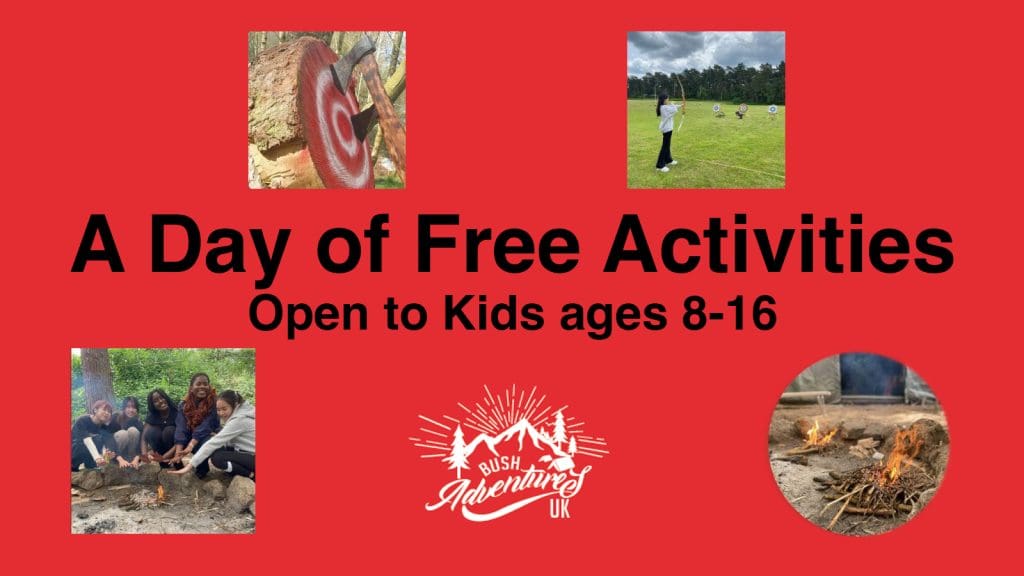 Thetford Bubbly Hub what's on and events Bush Adventures Free Kids Event