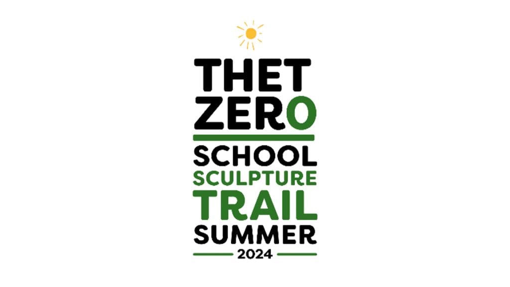 Thetford Bubbly Hub what's on and events Thet Zero Sculpture