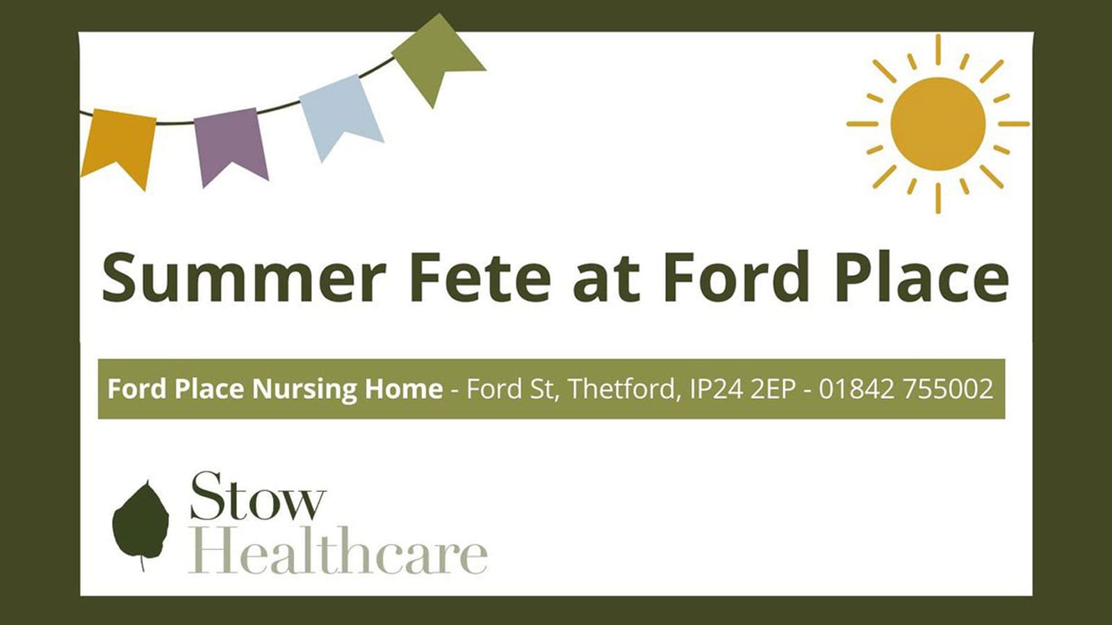 Thetford Bubbly Hub what's on and events Summer Fete Ford Place