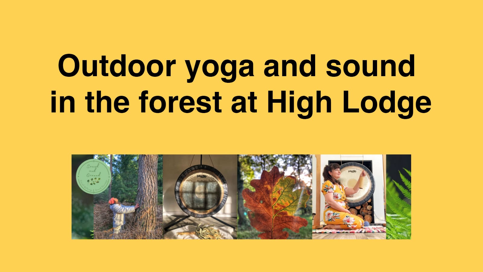 Thetford Bubbly Hub what's on and events Sound and Ground Yoga