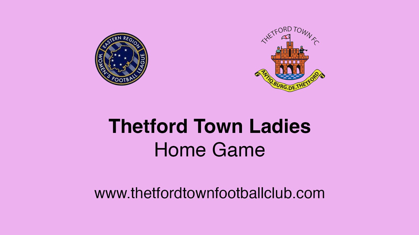 Thetford Bubbly Hub what's on in Thetford and events Thetford Town Ladies Team Eastern Region Women's League 2024 2025