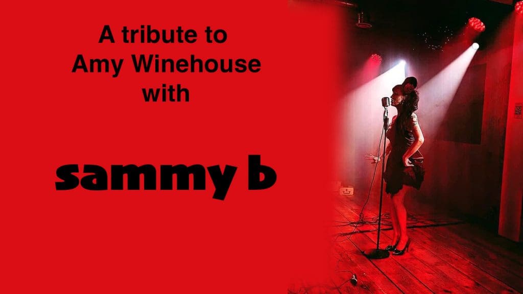 Thetford Bubbly Hub what's on and events Amy Winehouse tribute Sammy B Live Music Con Club