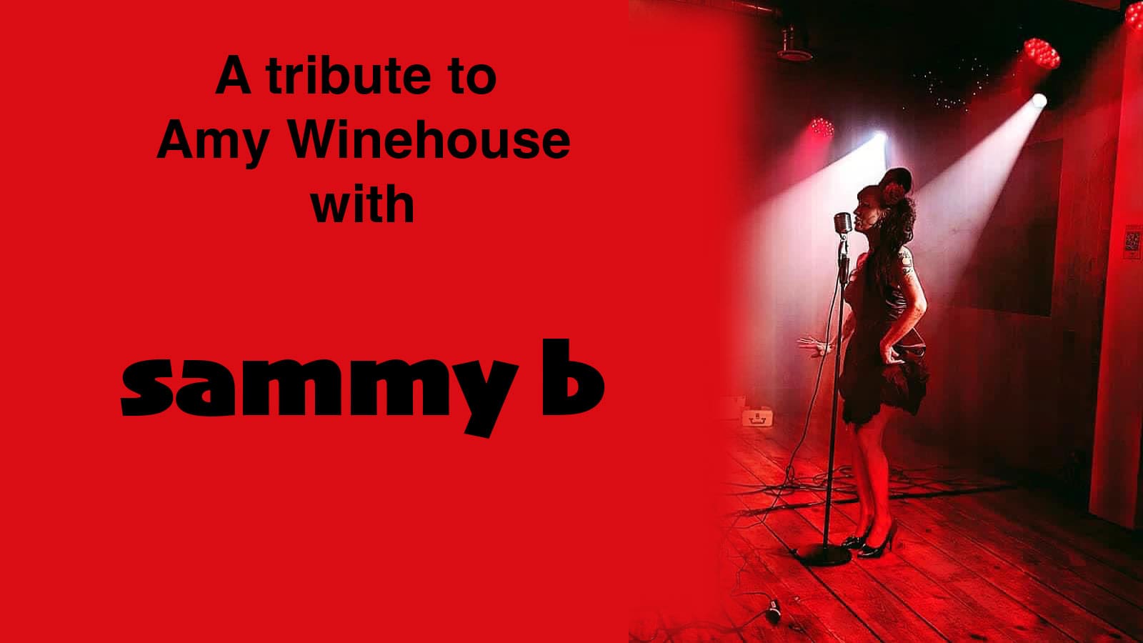 Thetford Bubbly Hub what's on and events Amy Winehouse tribute Sammy B Live Music Con Club