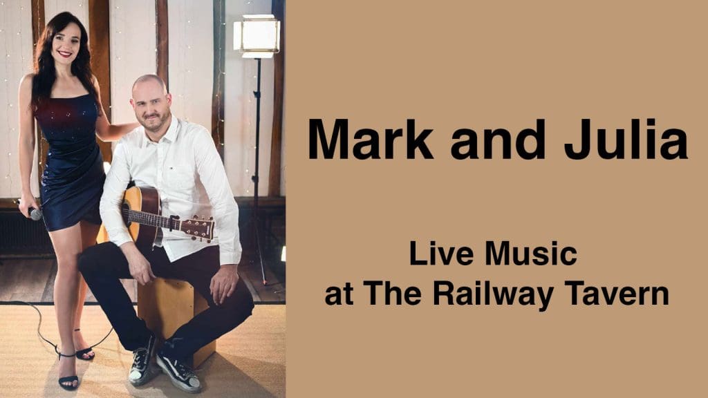 Thetford Bubbly Hub what's on and events Mark and Julia Live Music The Railway Tavern