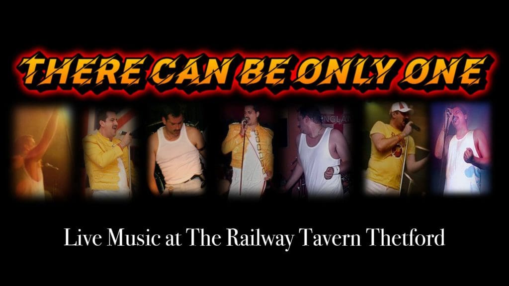 The Bubbly Hub Thetford what's on and events live music Railway Tavern Queen Freddie Mercury Tribute