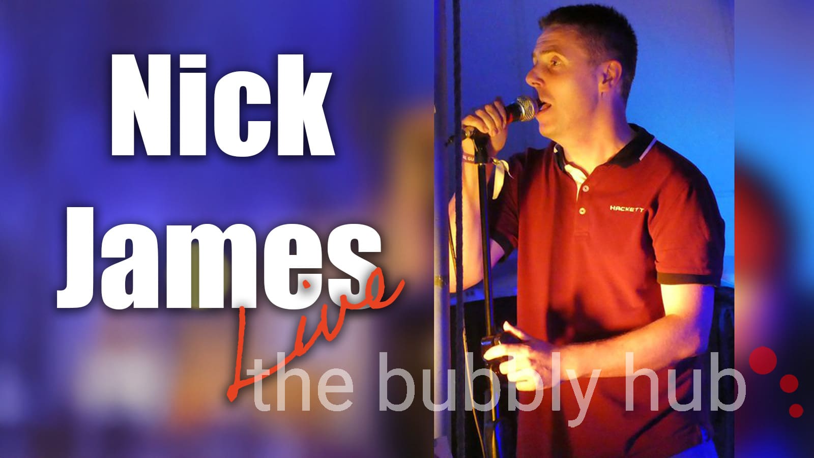 Thetford Bubbly Hub what's on and events Nick James Ex Service Club Live Music